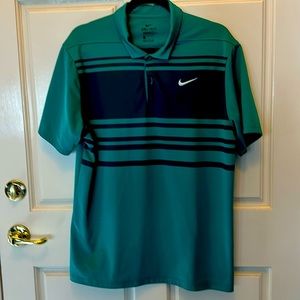 Mens Nike Dri polo  fit standard fit shirt Large